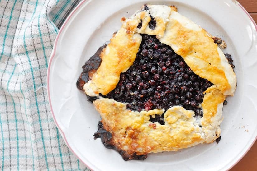 At the Immigrant&amp;#39;s Table: Wild berry galette