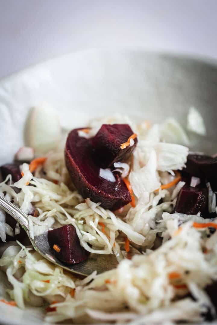 At the Immigrant's Table Tangy Russian root vegetable salad