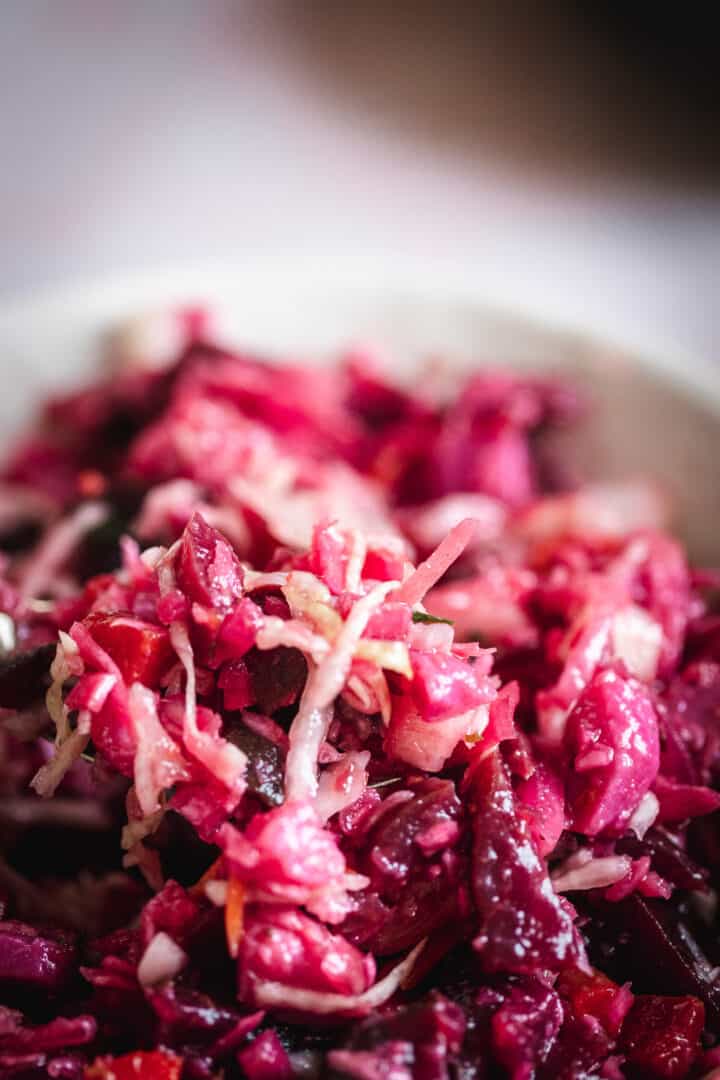 At the Immigrant's Table Tangy Russian root vegetable salad