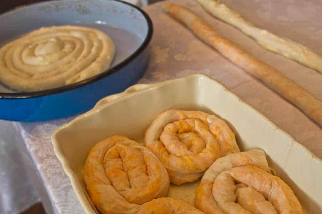 Bosnian pita pie