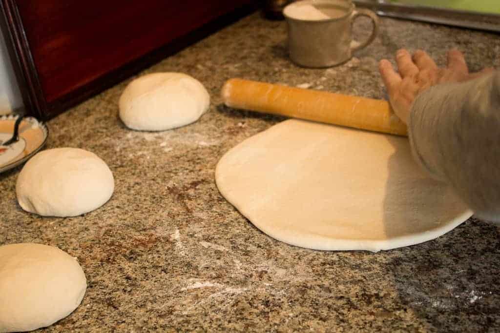 Bosnian pita pie more rolling