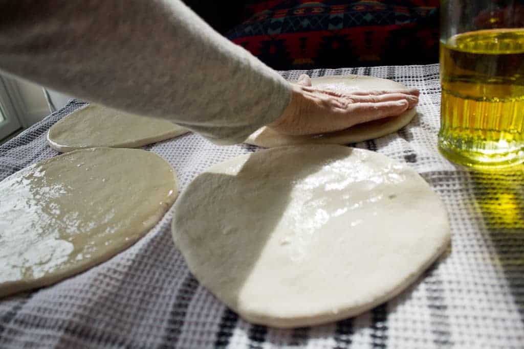 Bosnian pita pie discs
