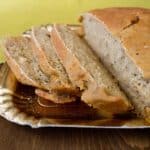 Spiced beer bread.