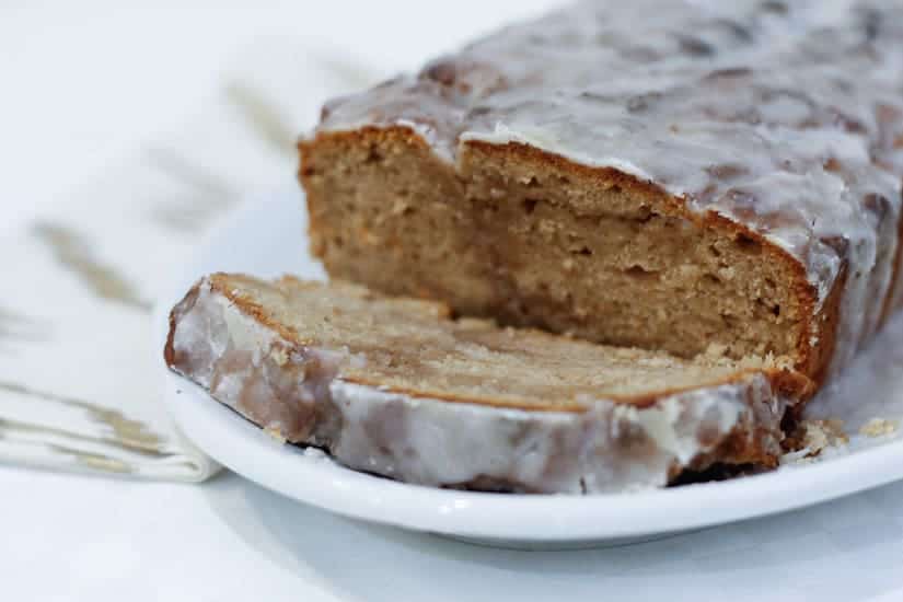 Vegan spiced apple butter cake 13