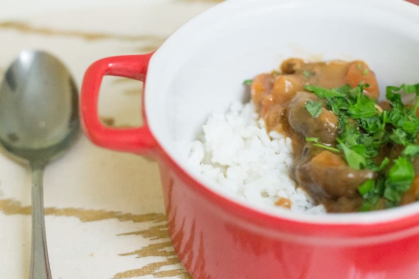 Hearty tomato mushroom stew 13