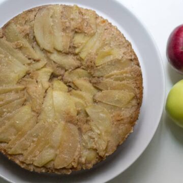 Gluten-free honey apple cake