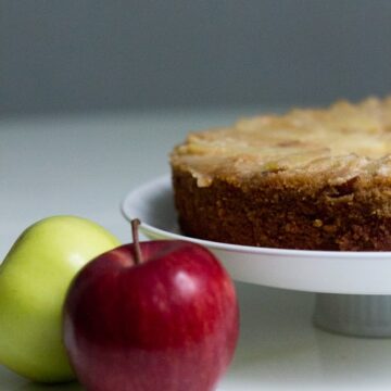 Gluten-free honey apple cake