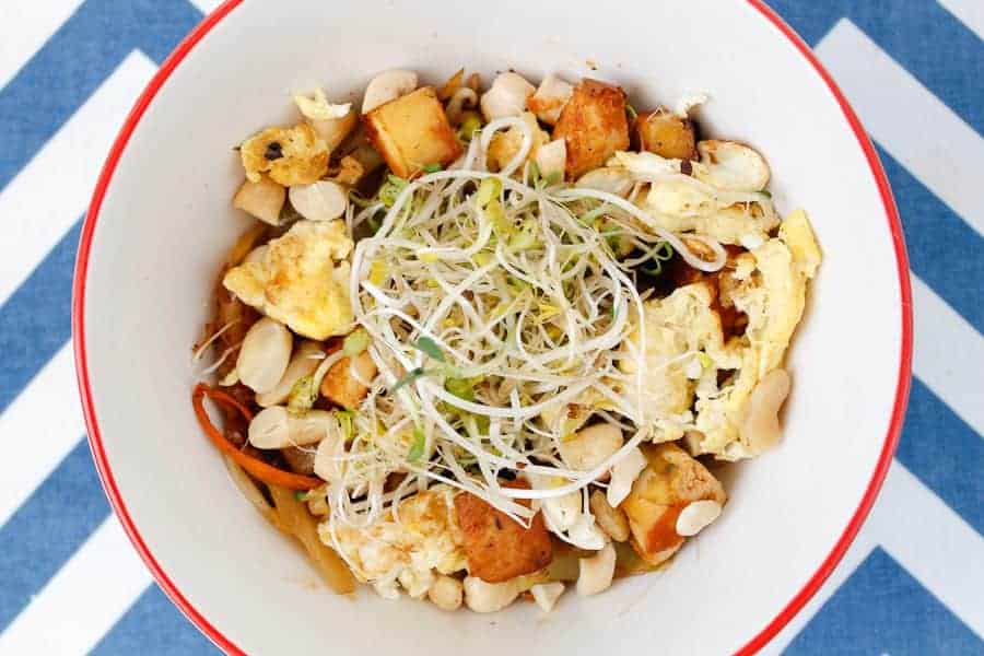 vegetarian paleo pad thai