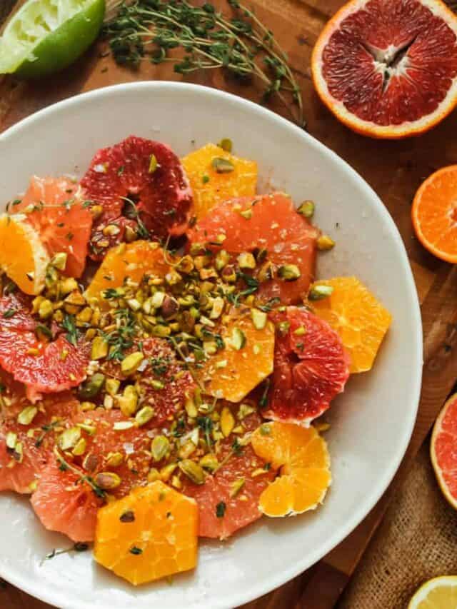 Spicy Citrus Salad : At the Immigrant's Table