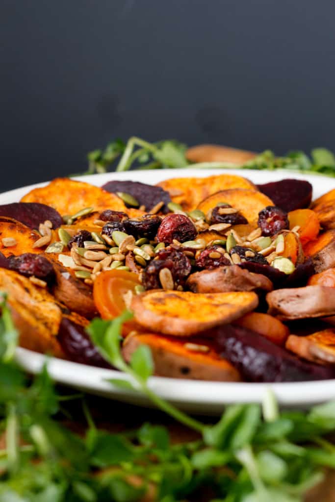 Blog151_Img1_Sweet potato and beet salad with watercress and salad topper lite