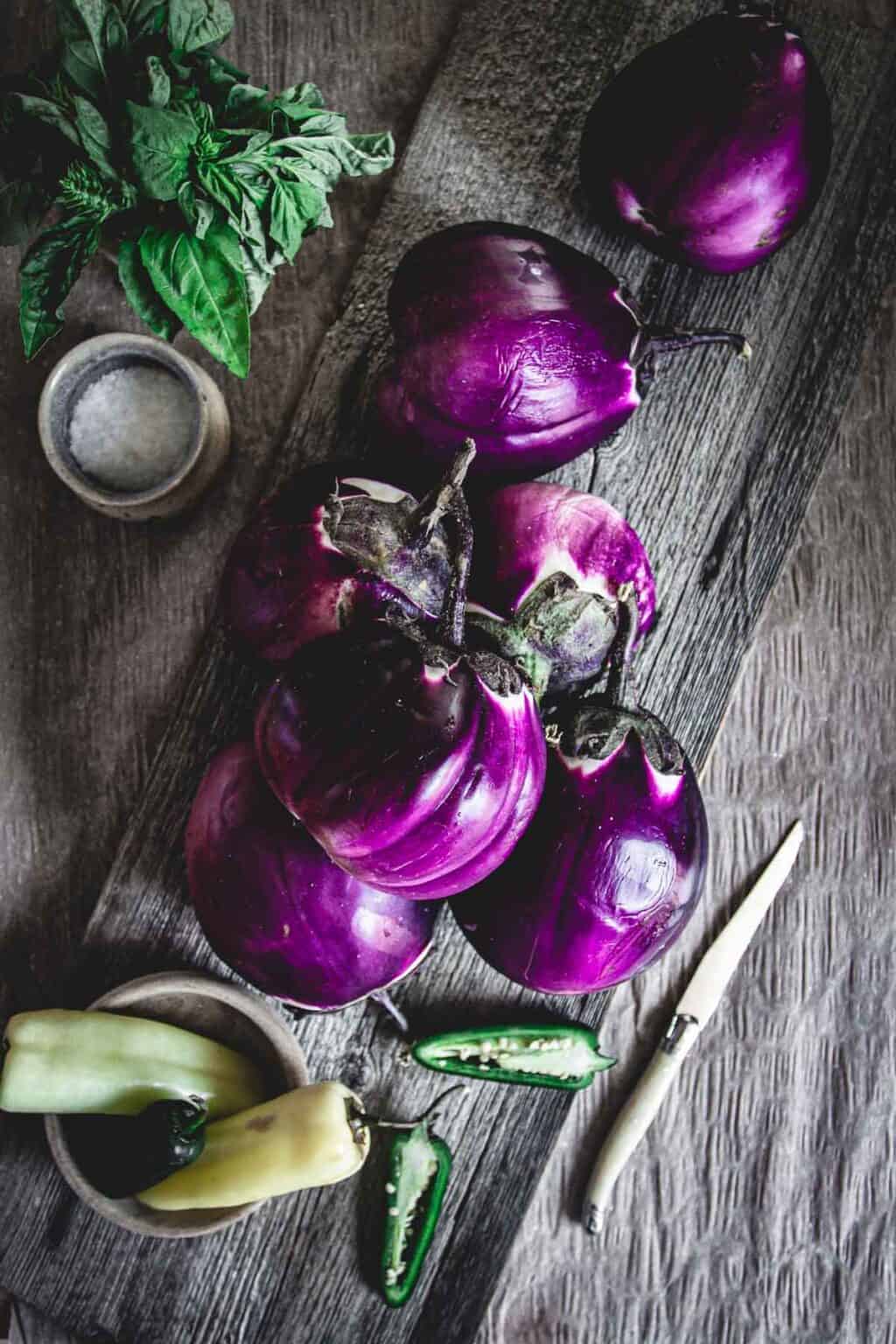 Zaalouk, Moroccan eggplant dip