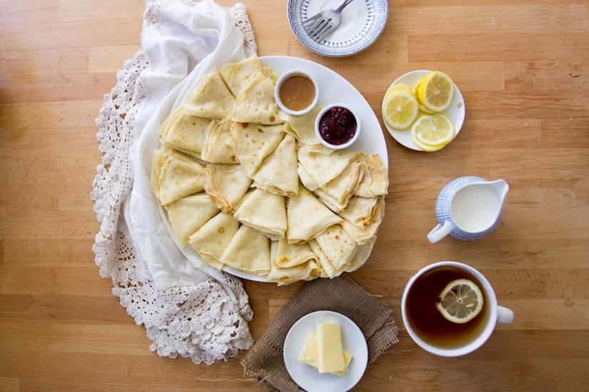 There is nothing like waking up to the sound of blintzes sizzling on a frying pan. Golden brown and freshly made, they are the brunch of your dreams.