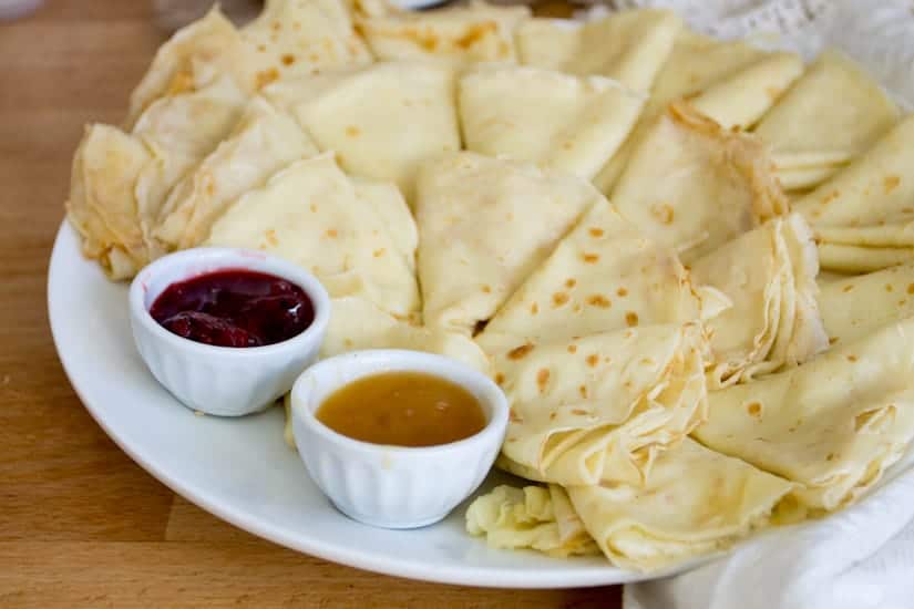 There is nothing like waking up to the sound of blintzes sizzling on a frying pan. Golden brown and freshly made, they are the brunch of your dreams.