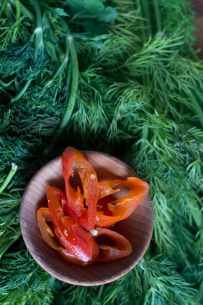 Carrot dill soup