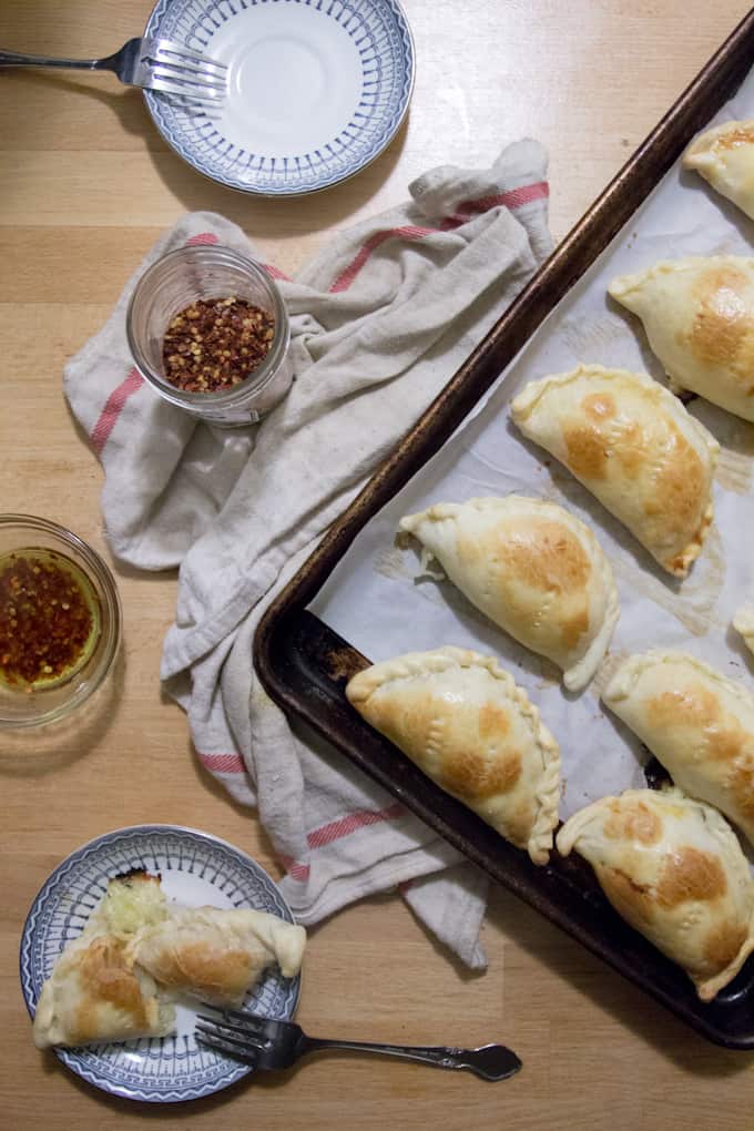 Authentic Argentinian vegetarian empanadas