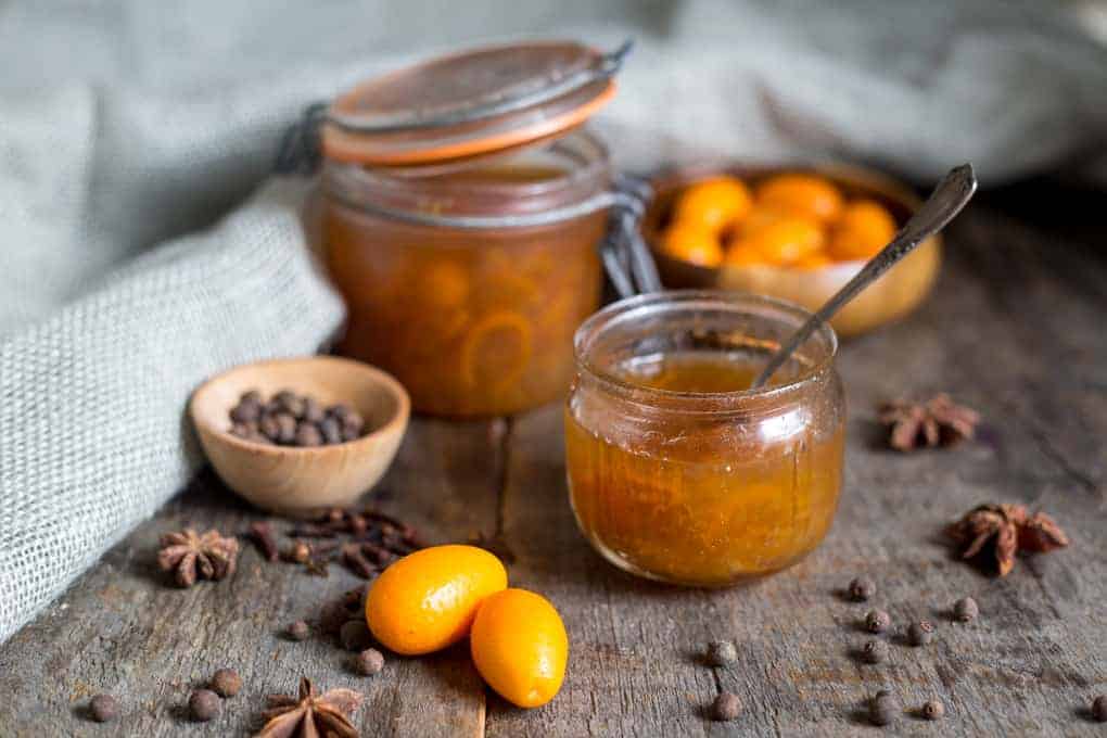 Russian kumquat jam with Chinese spices