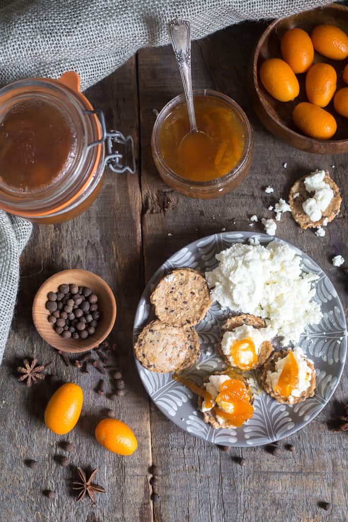 Russian kumquat jam with Chinese spices