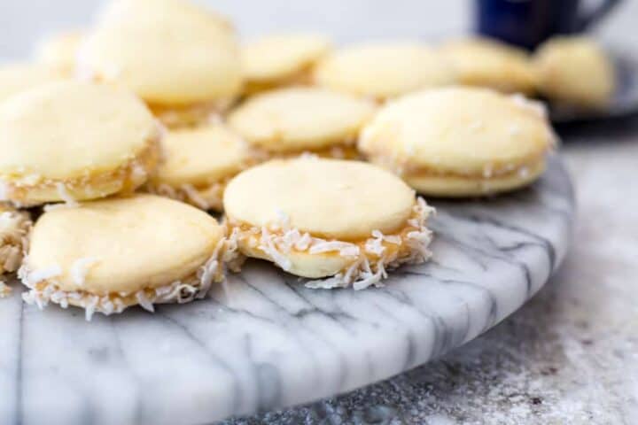 Passover dairy-free and gluten-free alfajores : At the Immigrant's Table
