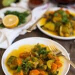 Winter dilly carrot and zucchini curry