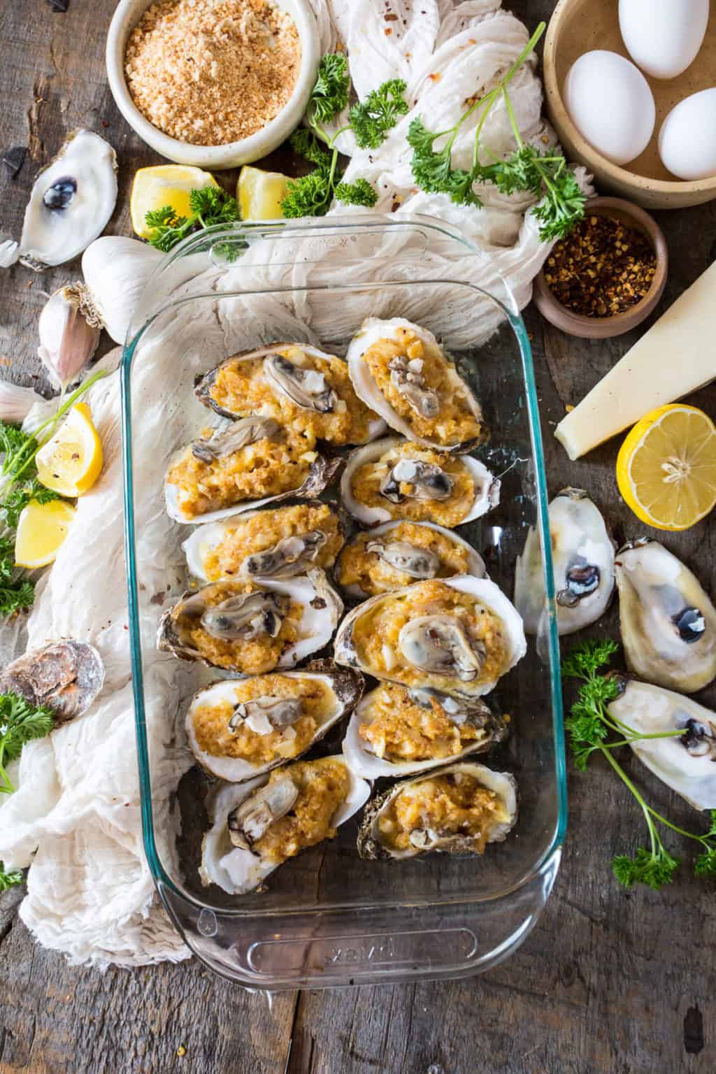 The perfect brunch oyster bake : At the Immigrant's Table