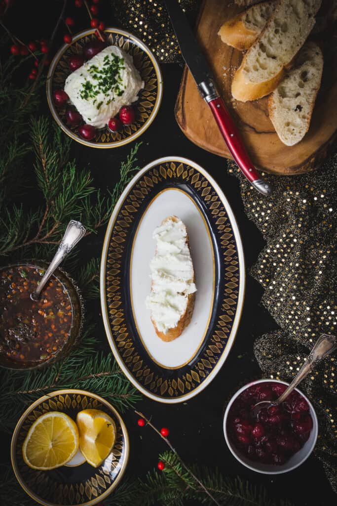 goat cheese crostini