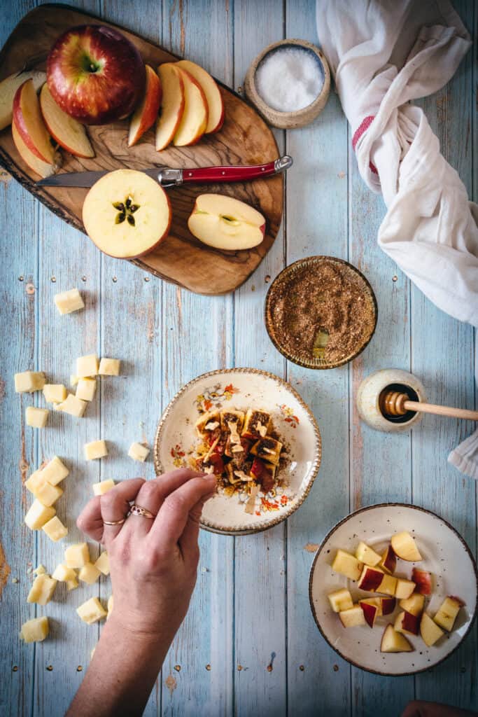 sprinkling ras el hanout