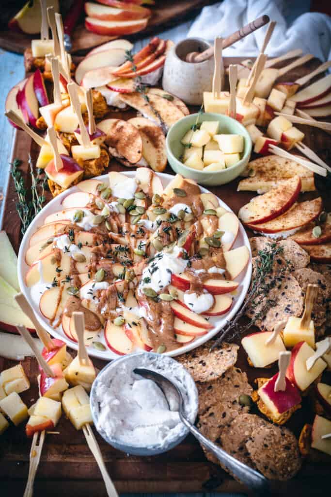 apple grazing board