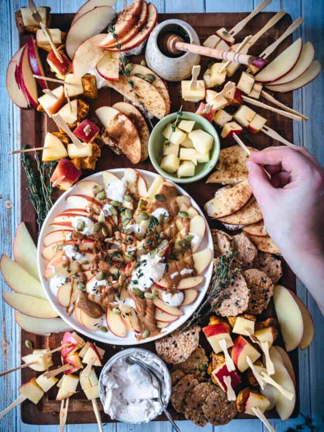 Middle Eastern Apple Finger Food Tray