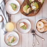 pita bites on plates