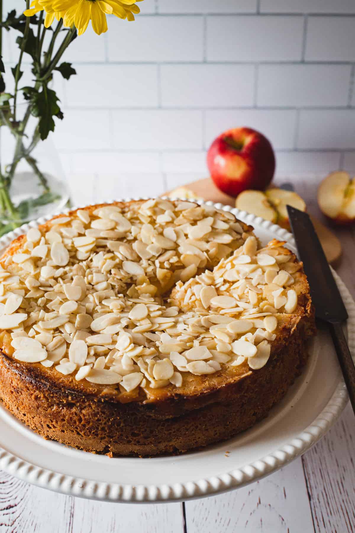 focus on gluten free apple cake