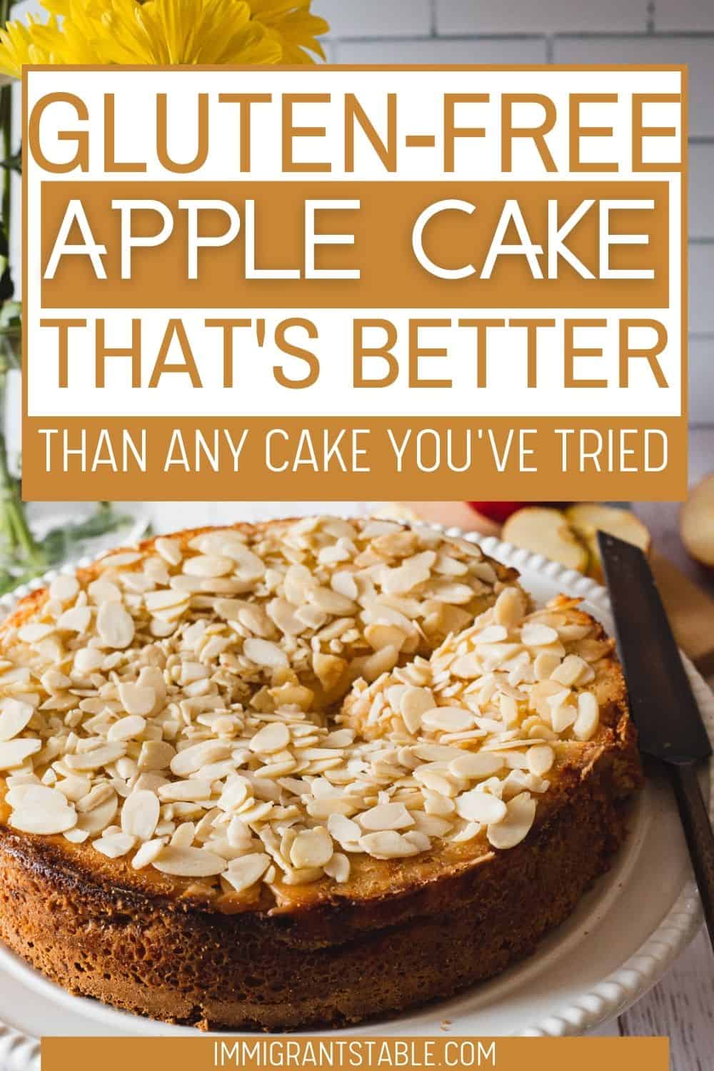 gluten-free apple cake that's better than any cake you've tried