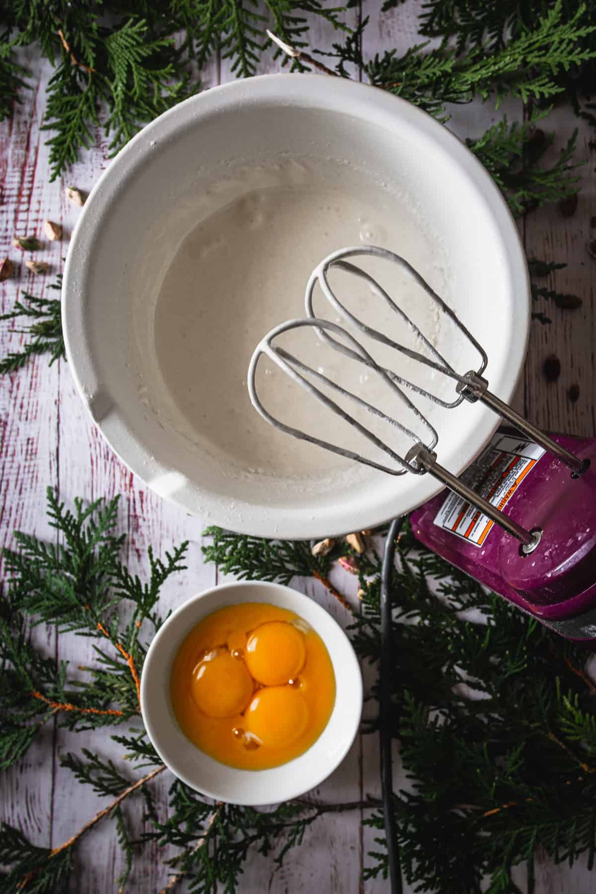 whipping sponge for yule log