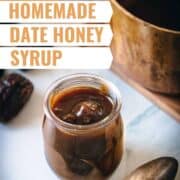 how to make homemade date honey syrup