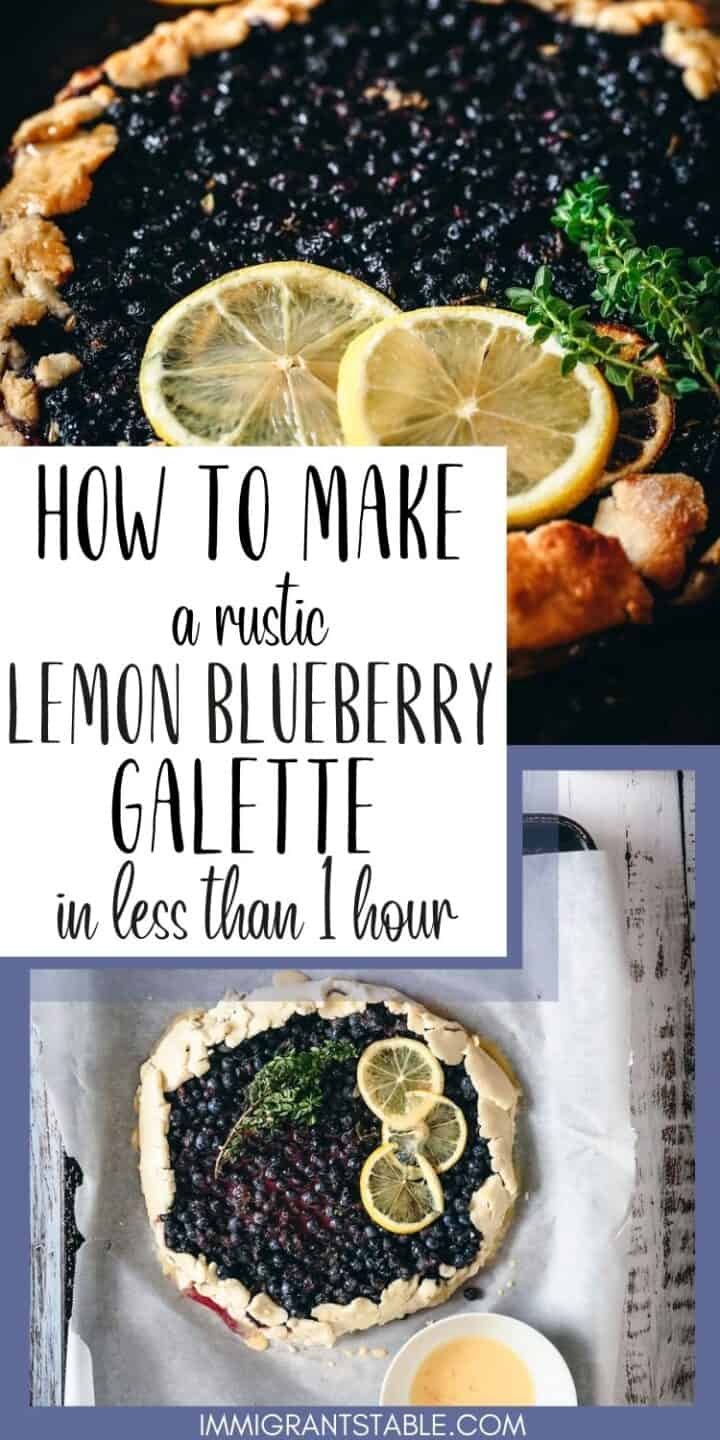     Learn how to create a delectable lemon blueberry galette in just a few simple steps.