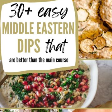 30 delicious middle eastern dips for a meal