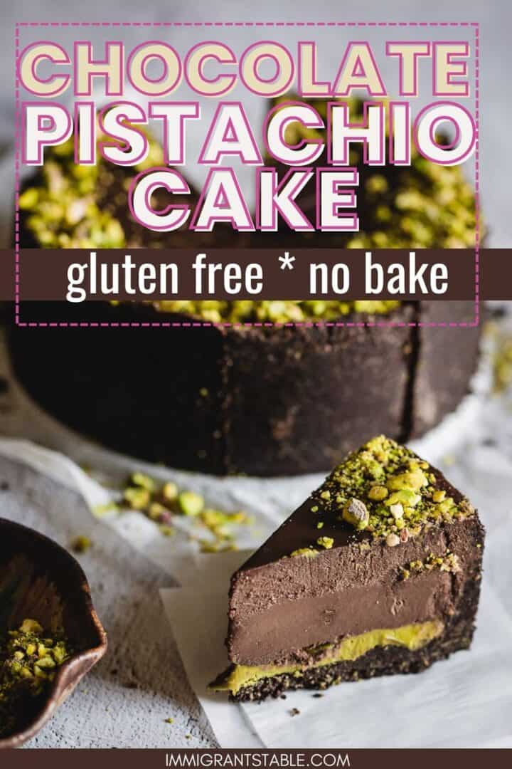 Chocolate Pistachio Cake Recipe (video) - Tatyanas Everyday Food