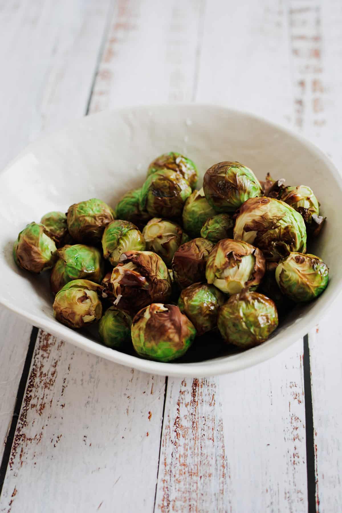 Simple Air Fryer Brussels Sprouts – Feast Glorious Feast