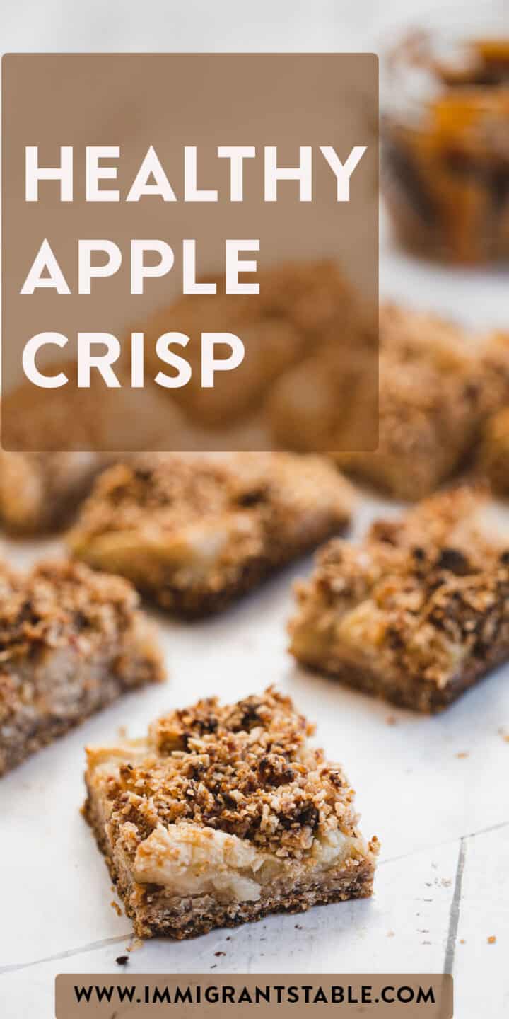 Best Healthy Apple Crisp (Easy + Gluten-Free) - Secretly Healthy Home