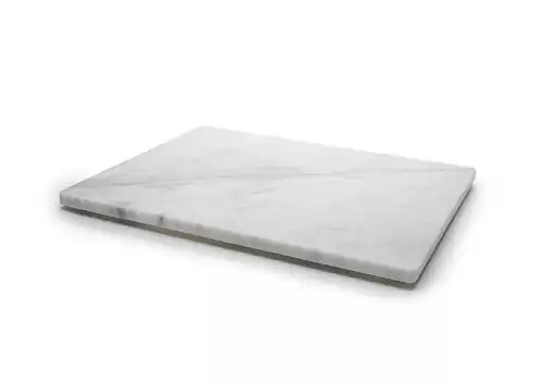 Marble Pastry Board White