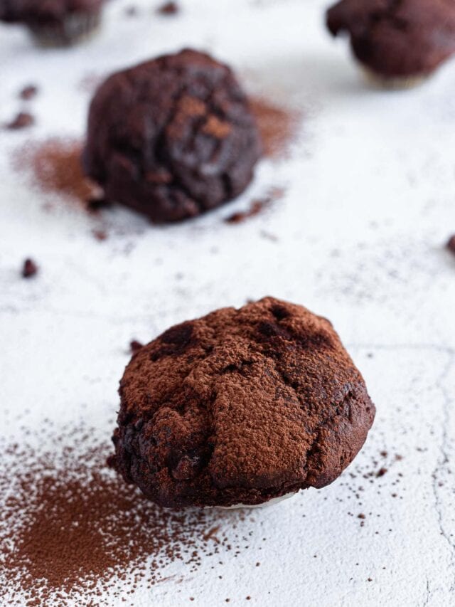 Triple Chocolate Chip Muffins {Gluten-Free}