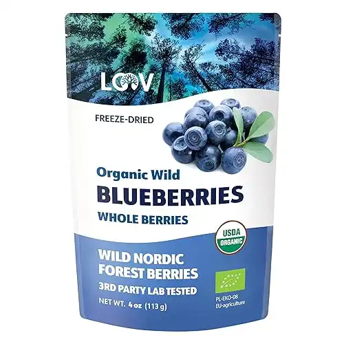 Wild Organic Dried Blueberries