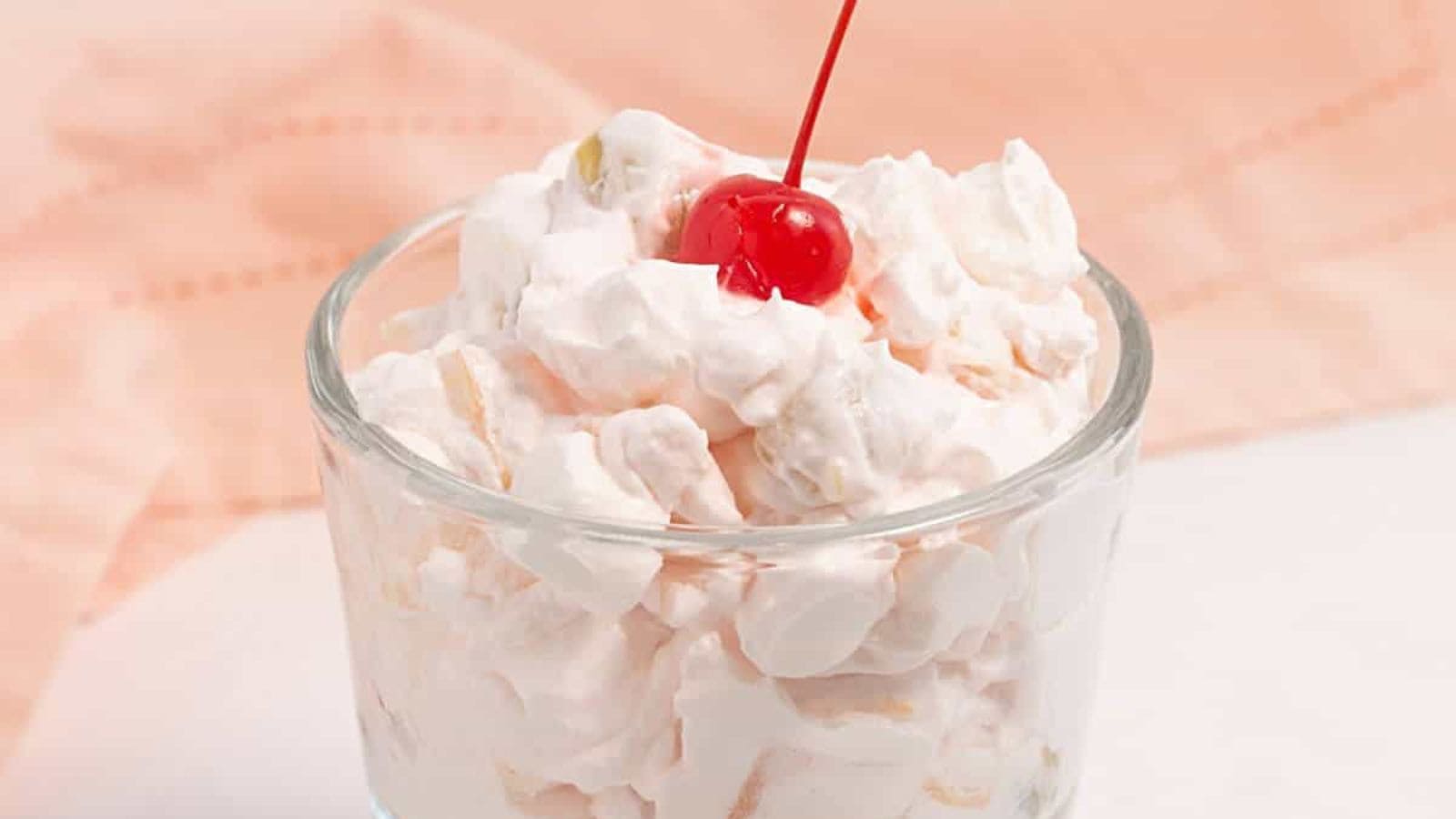 Marshmallow Fruit Salad with Cool Whip.