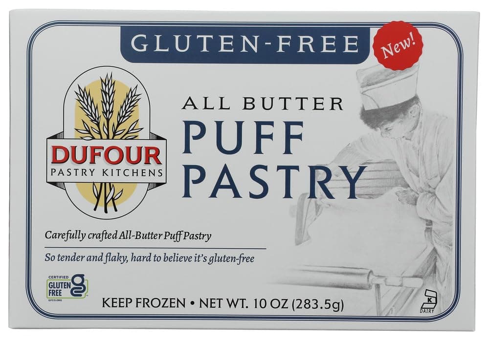 DUFOUR Gluten-free Puff Pastry Dough, 10 OZ