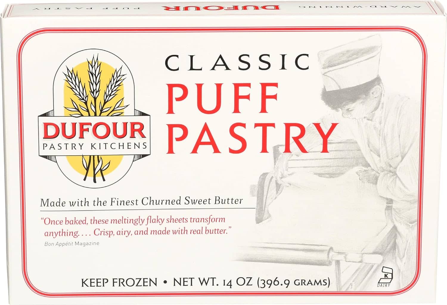 Dufour Pastry Kitchen All Butter Puff Pastry