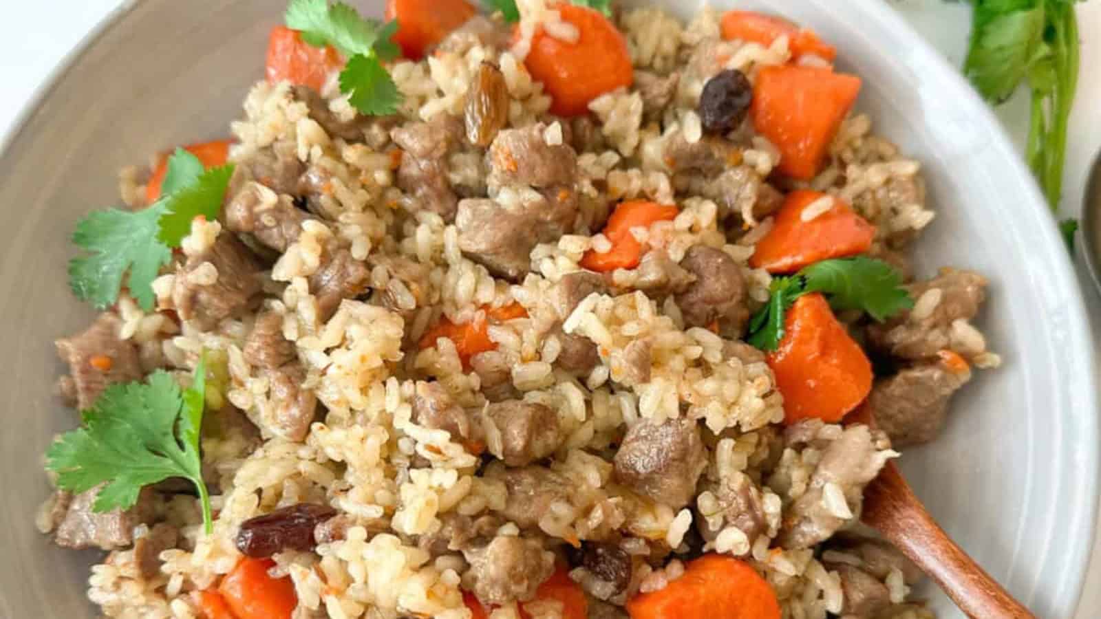 lamb pilaf