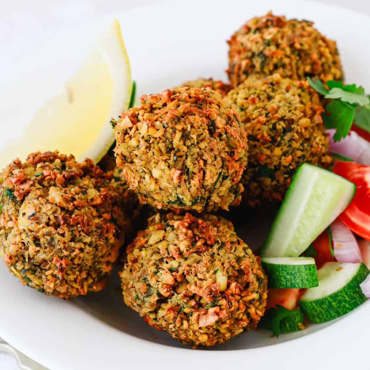 The Trick Behind The Best Crispy Air Fryer Falafel