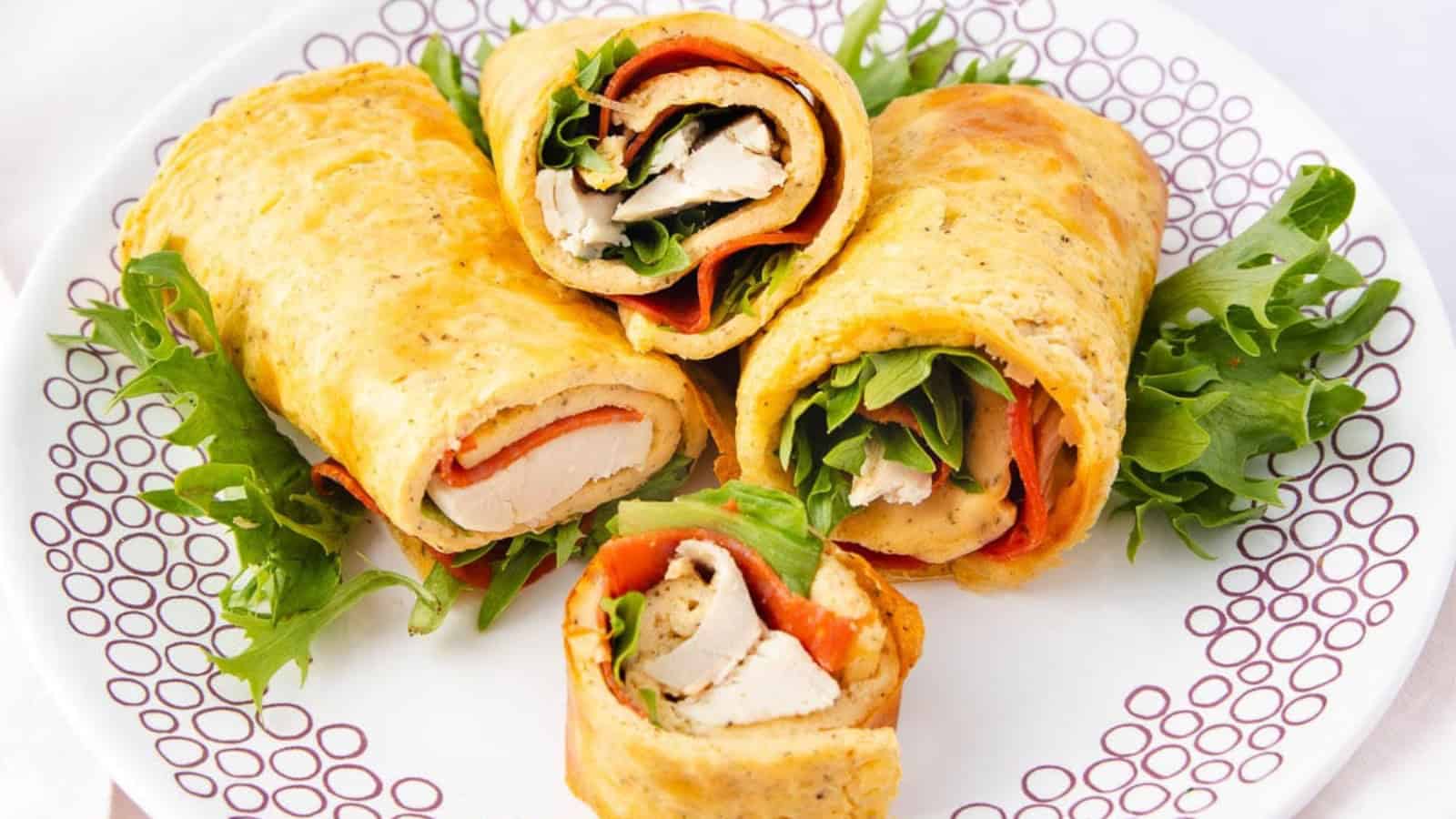 Cottage cheese flatbread baked until tender and lightly golden.