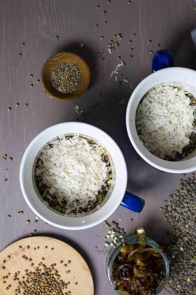 Corningware Meal Mug Mujadara for one
